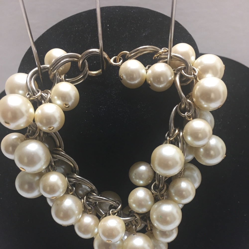 Faux Pearl Bracelet